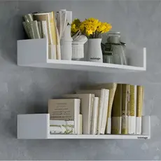 Kit 2 Prateleiras Nicho MDF Decoração Sala Quarto Banheiro