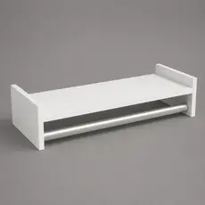 Arara Cabideiro 60cm Roupas Closet Quarto Organizador Multiuso Resistente