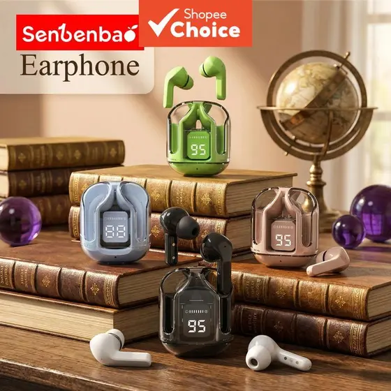 Air31 Fones De Ouvido Bluetooth 9D Som À Prova Dwaterproof Água Display Digital Confortável TWS Compatível Com Vários Di