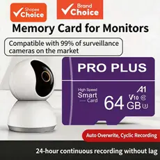 Cartão de Micro Memória à Prova d'Água Classe 10, 16GB/32GB/64GB/128GB de Capacidade Real, Compatível com a Maioria dos