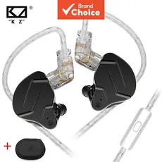KZ ZSN Pro X 1BA+1DD Fone de ouvido intra-auricular híbrido com driver. Inclui estojo para fone KZ