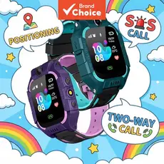 Relógio inteligente infantil 2G com GPS, botão SOS, câmera e bate-papo por voz - Presente de segurança perfeito de