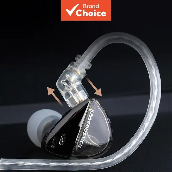 KZ Libra Fones De Ouvido Intra-Auriculares Monitores De Frequência Ultra Larga HiFi IEMs Removíveis Cabo Banhado A Prata