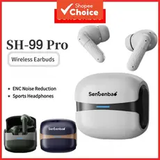 SenBenBao Earbuds SH-99 Pro Bluetooth Fone De Ouvido Intra-Auricular Fones Sem Fio Microfone Embutido