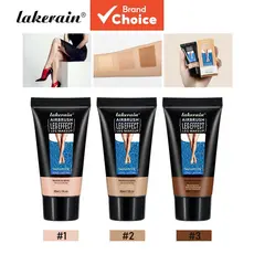  Lakerain Maquiagem para Pernas: Corretivo impermeável que uniformiza o tom da pele e bronzeia as pernas.
