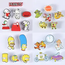 Miss Zoe Jibtz Snoopy Acessórios Para Pés Dos Desenhos Animados Princesa Simpson Acessório