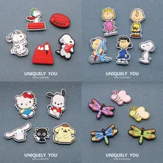 Miss Zoe Jibtz Snoopy Acessórios Para Pés KT De Gato Acessório Borboleta De Desenho Animado