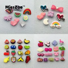 Miss Zoe Jibtz Bolsas Fofas Com Buracos De Frutas Acessórios Para banana De Desenho Animado