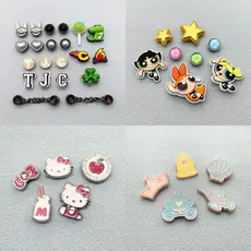 100 # Miss Zoe Jibtz metal Estrela Pé Acessórios Gatinho Acessório