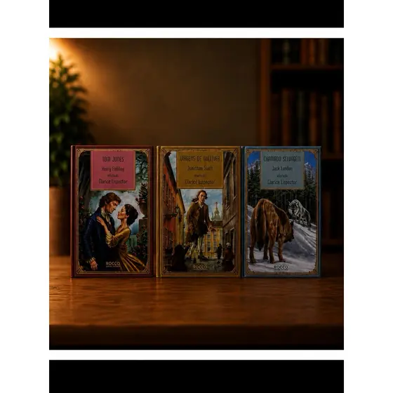 3 Clássicos da Literatura | Tom Jones + Viagens de Gulliver + Chamado Selvagem | Seminovos