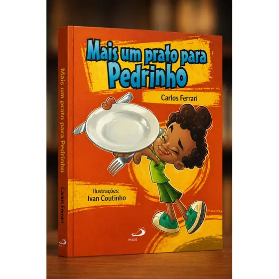 Mais um prato para Pedrinho - Carlos Ferrari - Ilustrações Ivan Coutinho