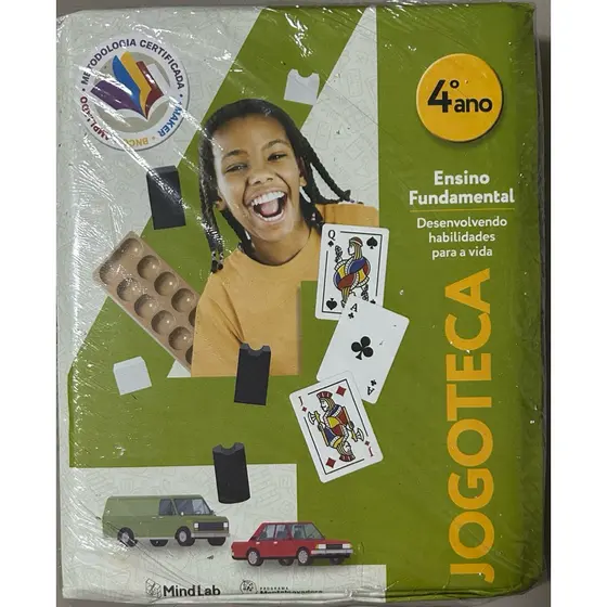 Box Jogoteca - 4 ano ensino fundamental - Desenvolvendo habilidades para a vida | Mind Lab (professor)