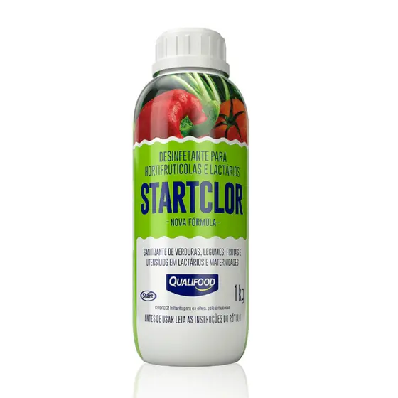 Sanitizante de Frutas e Verduras Startclor 1kg