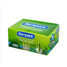 Palitos de Bambu Mentolados Bompack - Embalagem com 1000 Unidades
