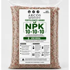 Fertilizante Adubo NPK 10-10-10 Granulado Premium – ORIGINAL - Nutrição Completa para Todas as Plantas e Gramados
