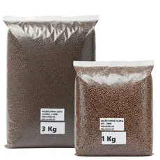 Ração Para Peixes Supra Tilápia 36% estrusada 3mm 1kg e 3kg - Promoção !