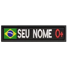Sutache Tarjeta Bordada Identificação Bandeira Do Brasi