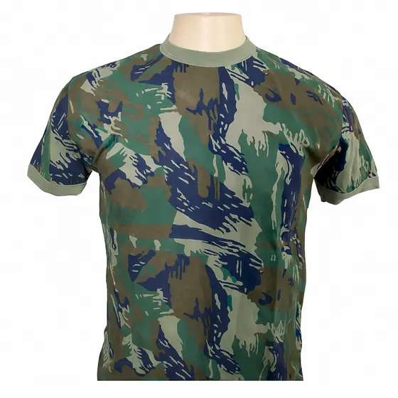 Camisa Camuflada Camping com Nome Bordado