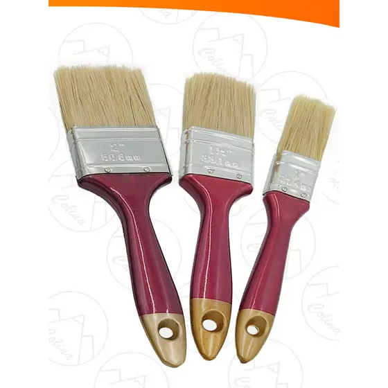 Kit 3 Pincéis Trincha Para Construção Pintura Multiuso Tamanhos Variados Salte Oficial