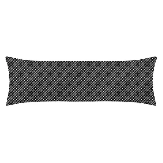 Fronha Altenburg Toque Acetinado 40x130 Slim Preto
