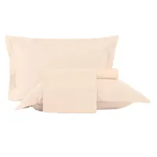 Jogo de Cama Queen 4 Peças Altenburg Toque Acetinado Play Bege
