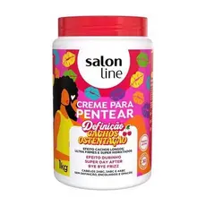 Creme Pentear Definição Cachos Ostentação 1kg | Definição, Anti Frizz e Brilho - Salon Line
