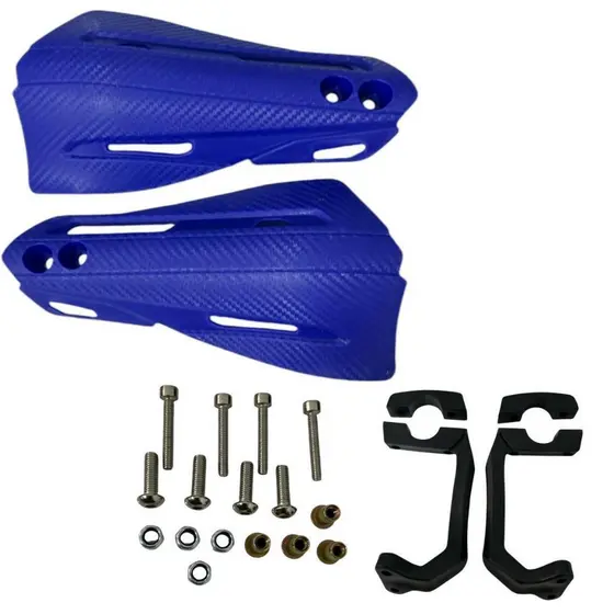 Protetor De Mão Moto Rx Haste Nylon Universal Trilha Par