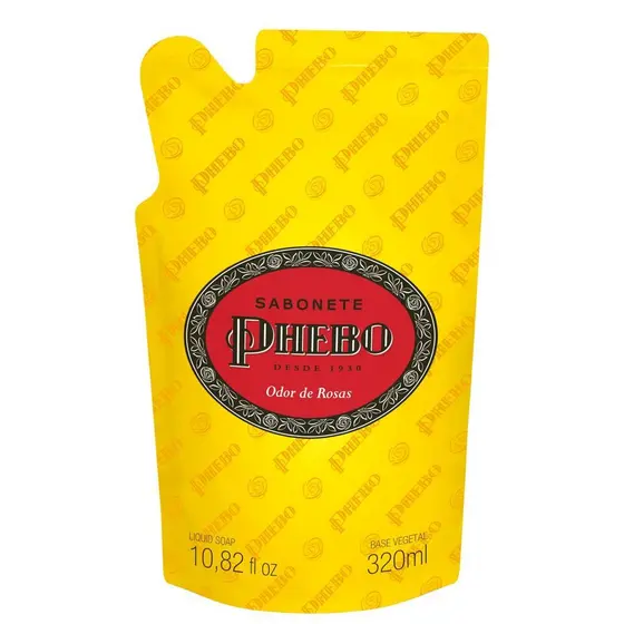Phebo Odor de Rosas Refil - Sabonete Líquido 320ml