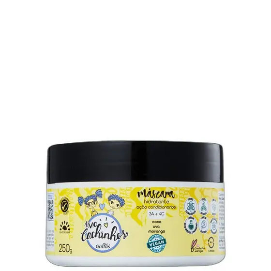 Griffus Amo Cachinhos - Máscara Capilar 250g