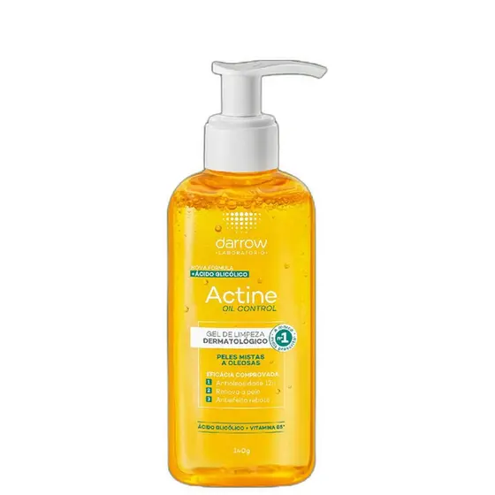 Darrow Actine Oil Control - Gel de Limpeza Facial 140g