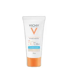 Vichy Capital Soleil Hydra-Matte FPS 50 Cor 1.0 - Protetor Solar 30g