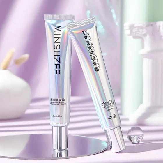 Base de sentimento de luz creme feminino maquiagem primer corretivo retoque primer luz fina estudante maquiagem recomend