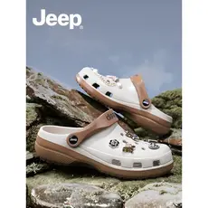 JEEP buraco sapatos femininos verão exterior Wear 2026 novo estilo chinelos femininos sandálias esportivas de verão anti