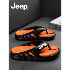 JEEP JEEP JEEP Chinelos Masculinos Verão Exterior Desgaste 2026 Novo Estilo Sandálias de Praia Masculinas Chinelos de So
