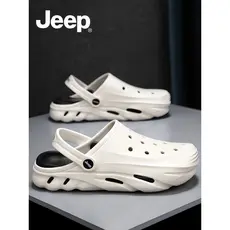 JEEP buraco sapatos masculinos verão exterior usar sandálias femininas 2026 novo estilo sandálias esportivas masculino v