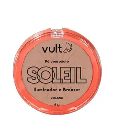Vult Iluminador e Bronzer Soleil Pó Compacto 6g