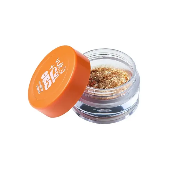Vult Colors Ecoglitter Multifuncional Bloquinho Dourado 1g
