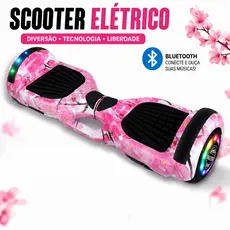 Hoverboard Infantil Novo Com LED e Bluetooth Brinquedo Presente de Aniversário Mais Vendido