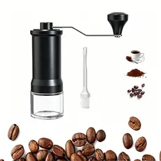 Moedor de Café Manual Ajustável Portátil, sem eletricidade para grãos de café, pimenta, especiarias e cereais domésticos