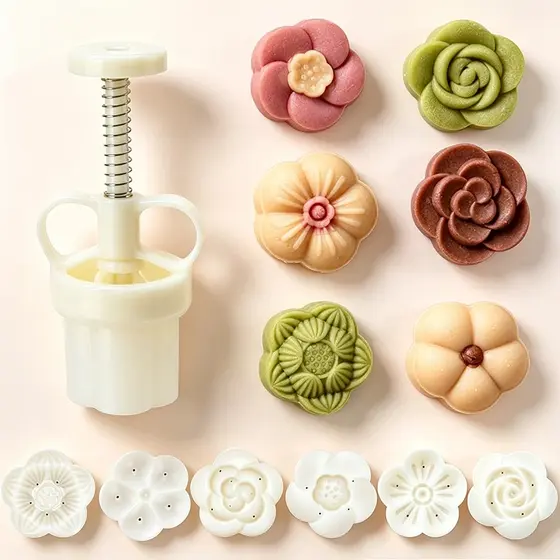 Kit Ejetor Max Flores Para Modelar Massas Doces e Brigadeiros até 25g