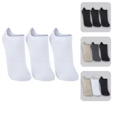 Kit 3 Pares de Meias Esportiva Invisível Lupo 3170