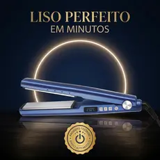 Chapinha Prancha Titanium 450F Bivolt Alisamento Rápido Controle Temperatura Cabelo Liso Macio
