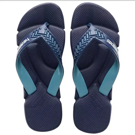 Chinelo Sandália havaianas Power 2.0 Masculino Anatômico de Borracha Antiderrapante Com Tiras Grossas e Largas Reforçada