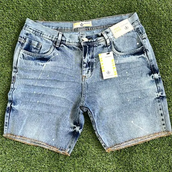 Bermuda Masculina Jeans Estilo jogador Curta 100% Algodão Original