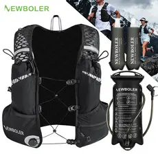 8L Respirável Hidratação Colete Trilha Correndo Mochilas Leve Treinamento De Corrida Pacote Maratona Mochila Saco De Esc
