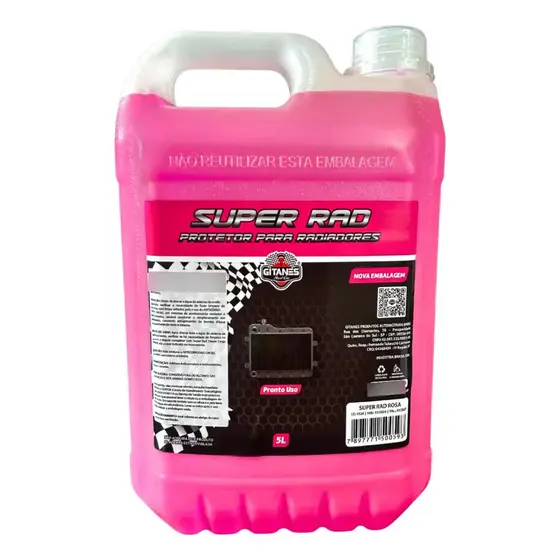 Aditivo Fluído Líquido Radiador Super Rad 5l Gitanes