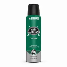 Desodorante Aerossol Classic Très Marchand - 150ml