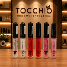 Gloss Efeito Volumão Bocão MISS LARY Ácido Hialurônico Brilho Hidratante Espelhado Batom Balm Labial