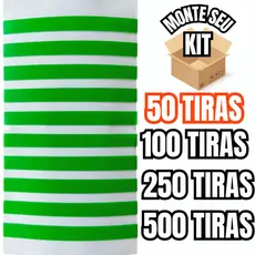 Fita Dupla Face Extra Forte Fracionada Tiras Adesiva Cartela Resistente Massa Acrílica