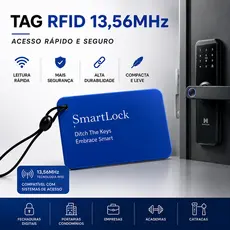 Tag RFID 13,56MHz Para Fechadura Digital E Portaria